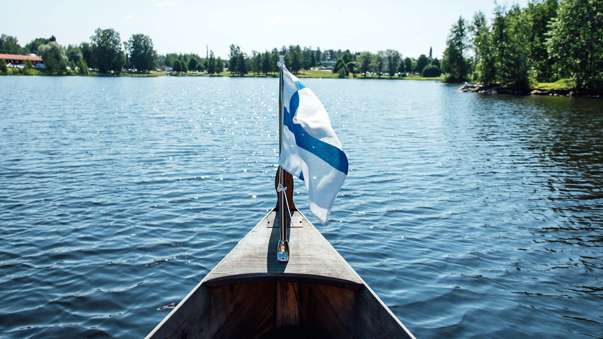 Veneristeily Mäntyharjun Pyhävedellä.