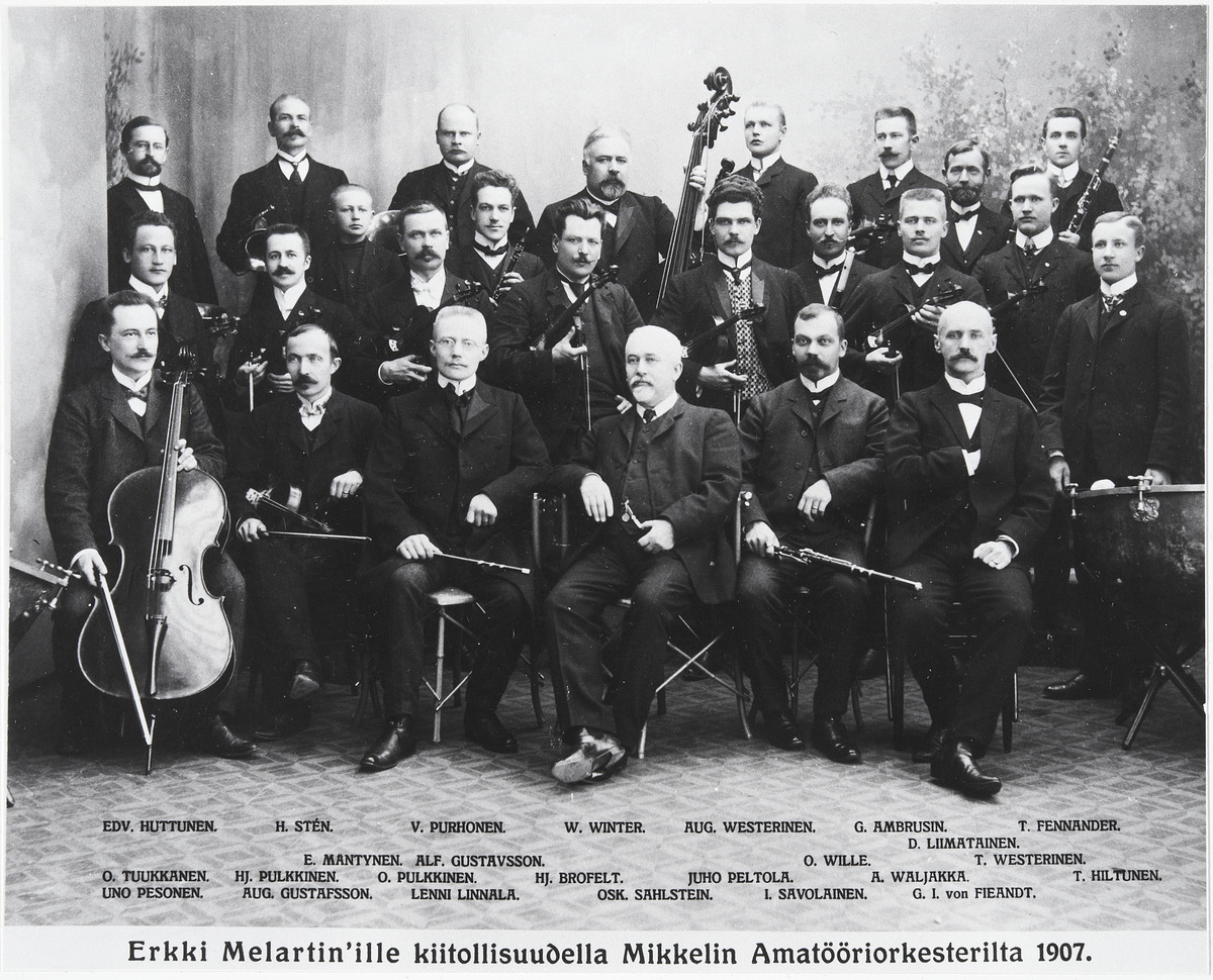 Mikkelin amatööriorkesteri 1907, Museovirasto