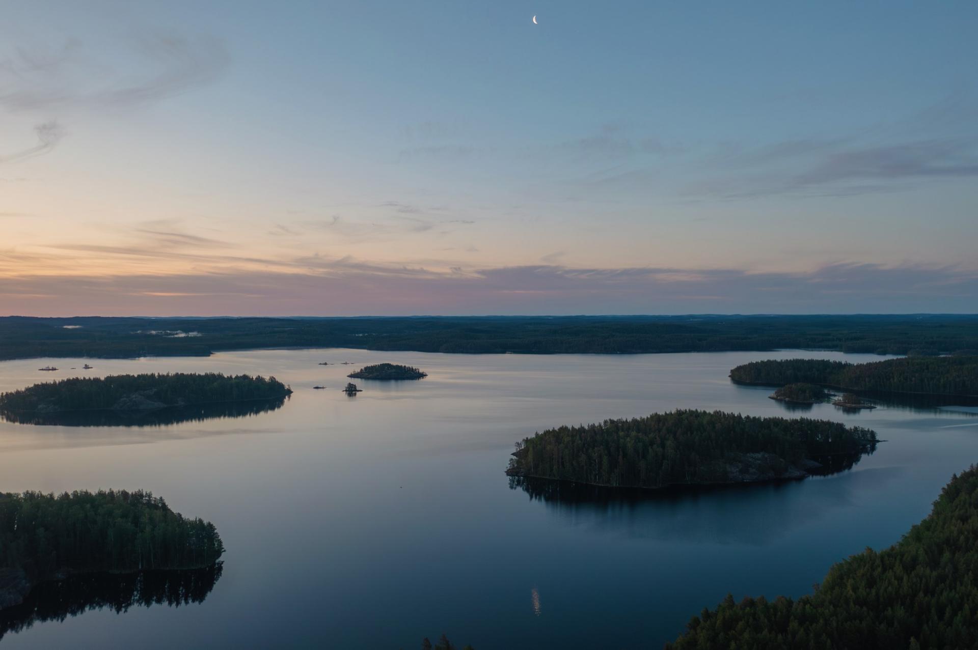 the view to lake saimaa