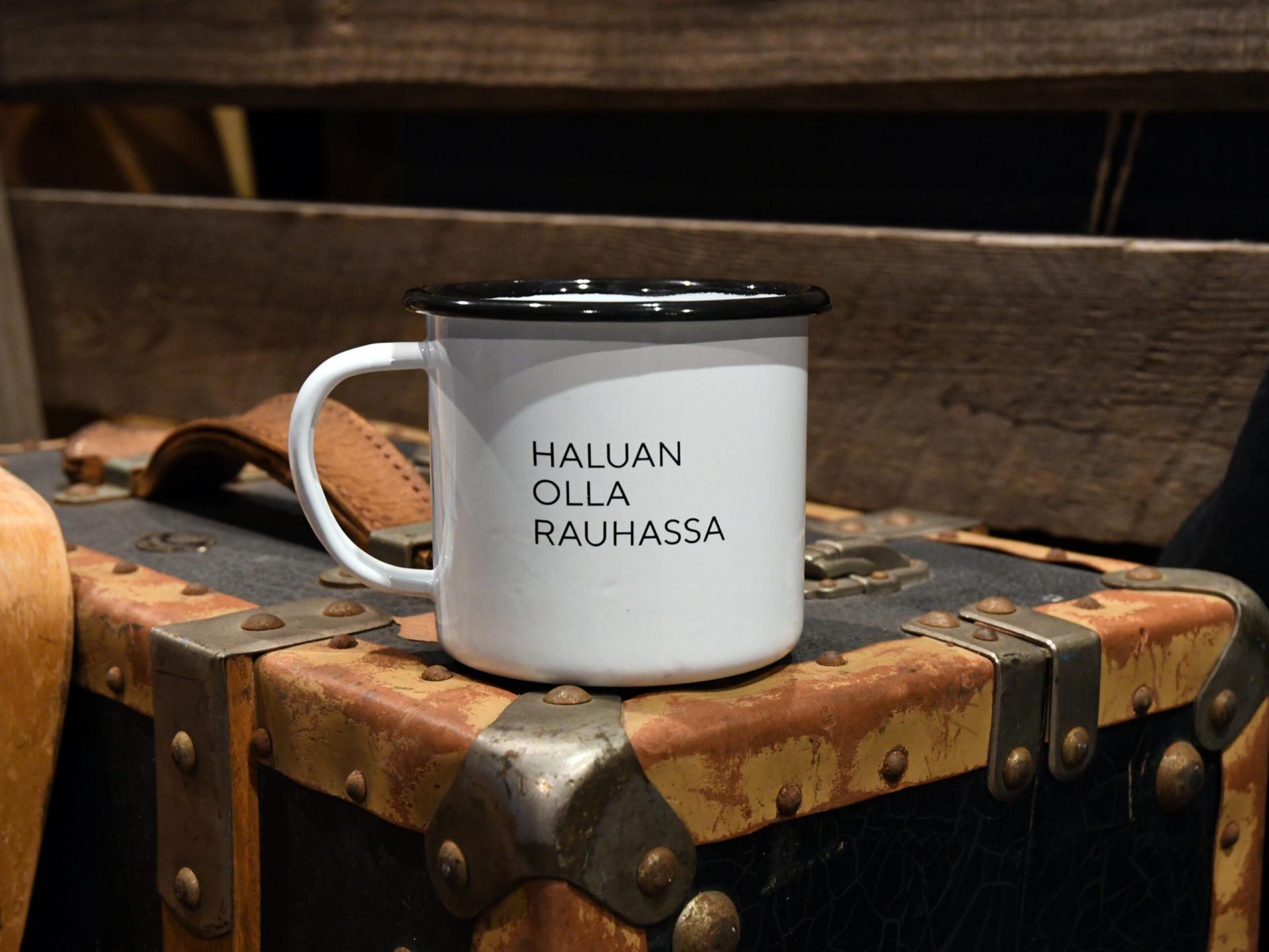 Haluan olla rauhassa -muki